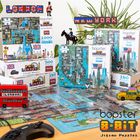 bopster 8-Bit London & New York City Pixel Jigsaw Puzzles